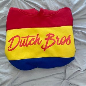 Dutch Bros Tri Colored Hoodie